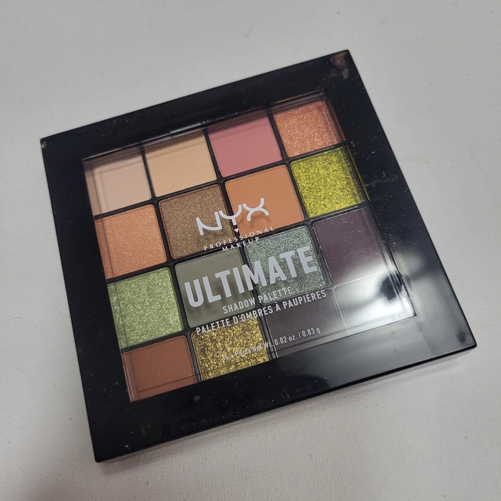 NEW NYX Professional Makeup Ultimate Eyeshadow Palette Utopia 16‎ Colors SEALED